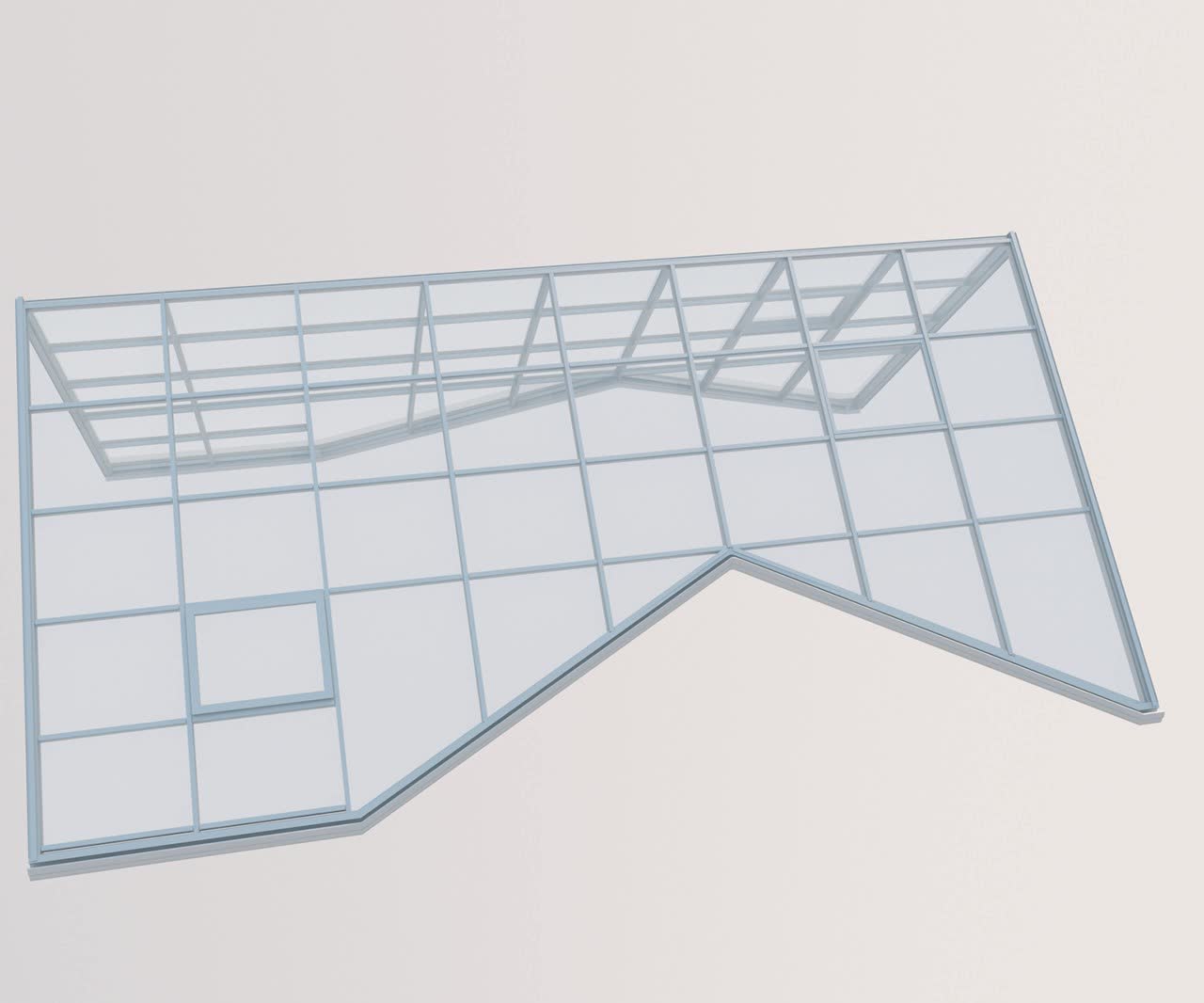 Проектирование стеклянных крыш для бассейнов